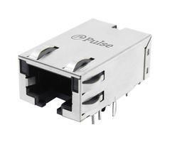 RJ45 JACK W/ LED, R/A, 100BASE-T, 8P8C JXT4-1128HL