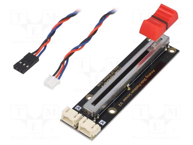 Sensor: position; potentiometer; 5VDC; analog; module,cables; Ch: 1 DFROBOT DF-DFR0053