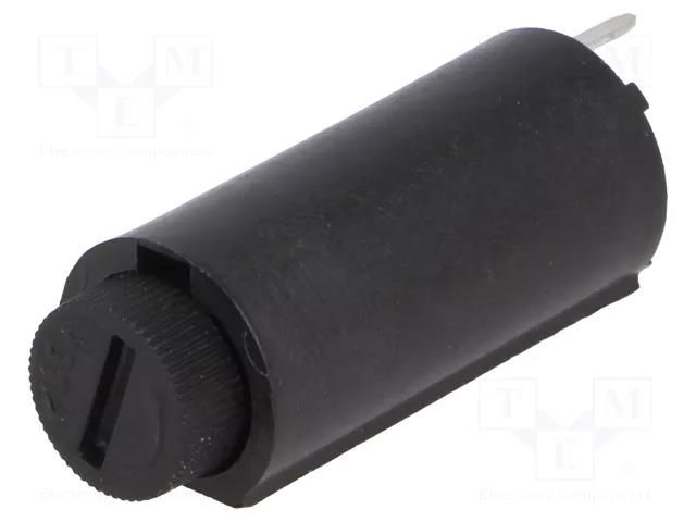 Fuse holder; THT; 5x20mm; -30÷85°C; 10A; thermoplastic; UL94V-0 Stelvio Kontek ZHL45