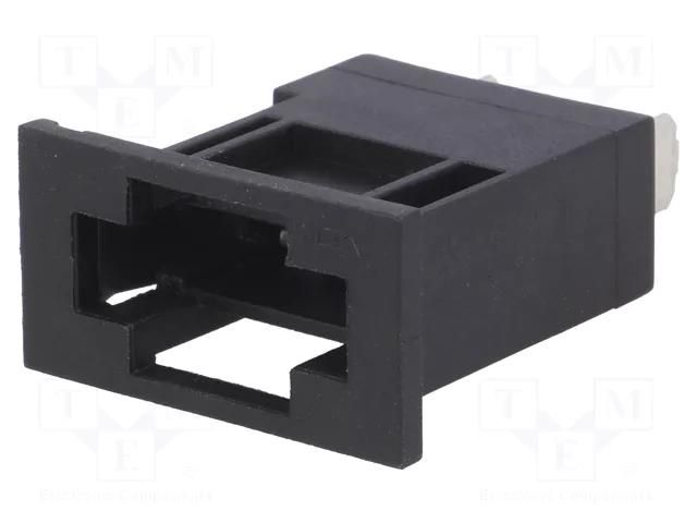 Fuse holder; 19mm; 20A; push-in; Leads: connectors; ways: 1; UL94V-2 MTA 0300330