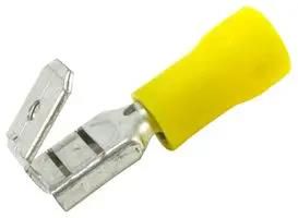 TERMINAL, PIGBK DISCONNECT, CRIMP, RED, 22-16AWG TV18-250PD-XV