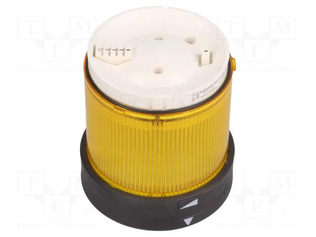 Module: light signaller; yellow; bulb BA15D; 48÷230VAC; IP65 SCHNEIDER ELECTRIC XVBC4M8