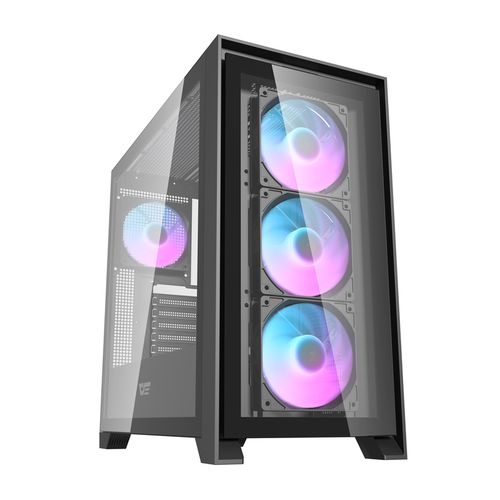 Darkflash DRX90 glass computer case (black), Darkflash DRX90 Glass Black