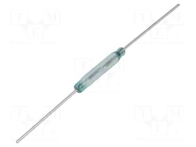 Reed switch; Range: 10÷20AT; Pswitch: 10W; Ø2.2x14mm; 0.5A; PCB,THT MEDER KSK1A66-1020