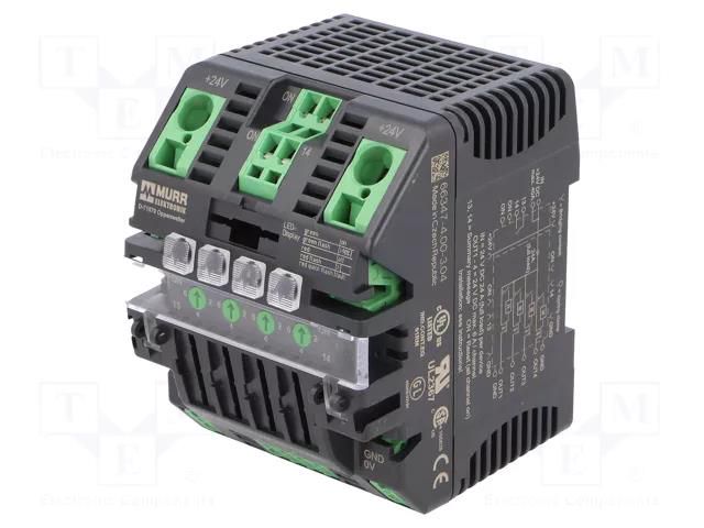 Module: power module; modular,for DIN rail; 24VDC; 24VDC; 24VDC MURRELEKTRONIK MURR-MICO-4.6-24DC