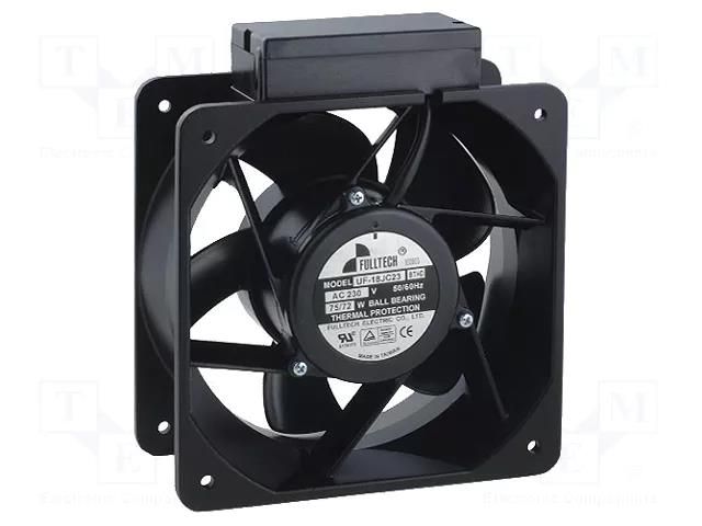 Fan: AC; axial; 230VAC; 180x180x90mm; 663m3/h; 54dBA; ball; 2850rpm FULLTECH UF18JC23-H