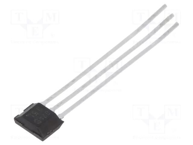 Sensor: Hall; latch; P-SSO-3-2; -20÷20mT; Usup: 3.8÷24VDC; THT INFINEON TECHNOLOGIES TLE4935L