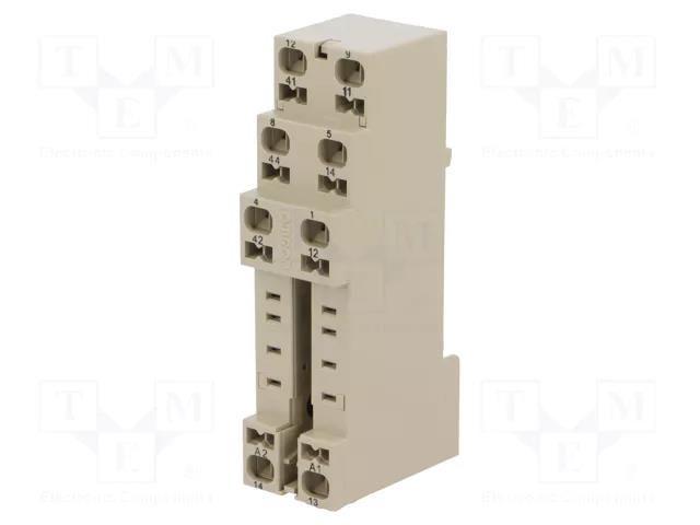 Socket; PIN: 8; for DIN rail mounting; MY2 OMRON PYF08S