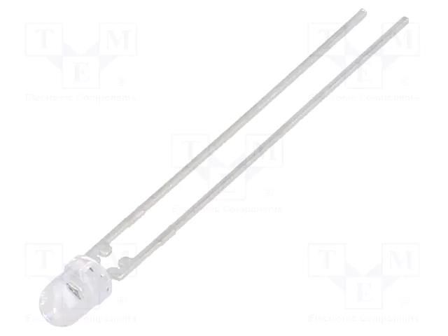 Phototransistor; THT; 3mm; λp max: 850nm; 70V; 50° VISHAY BPW85A