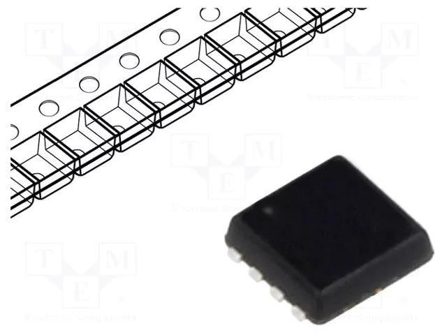 Transistor: N-MOSFET; unipolar; 30V; 15A; 6W; DFN3x3A ALPHA & OMEGA SEMICONDUCTOR AON7414