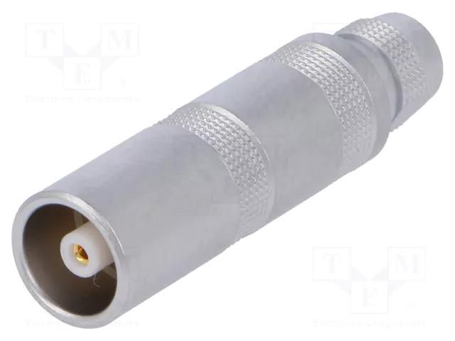 Connector: coaxial; 0S; plug; female; PIN: 1; soldering; for cable LEMO PCA.0S.250.CTLC42