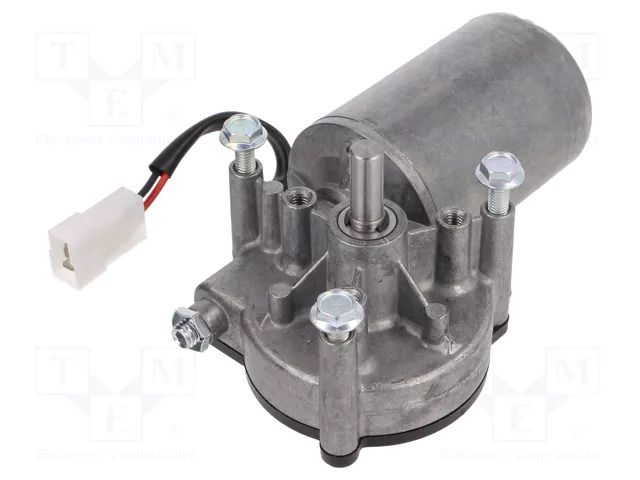 Motor: DC; 24VDC; 40rpm; worm gear; 5Nm; IP53; Trans: 62: 1; 2.5A DOGA 111.3761.30.00E
