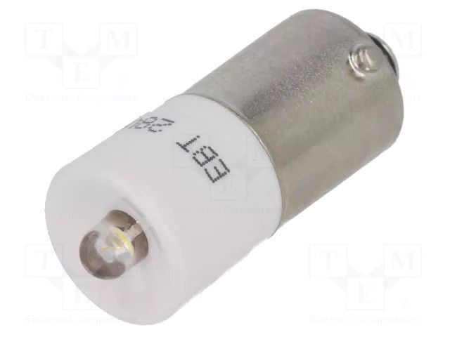 LED lamp; white; BA9S; 28VDC; 28VAC CML INNOVATIVE TECHNOLOGIES 1860245W3