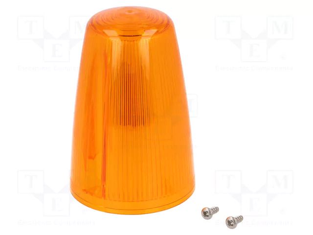 Cloche; orange; X125; IP65; Ø98x167mm MOFLASH SIGNALLING 50019
