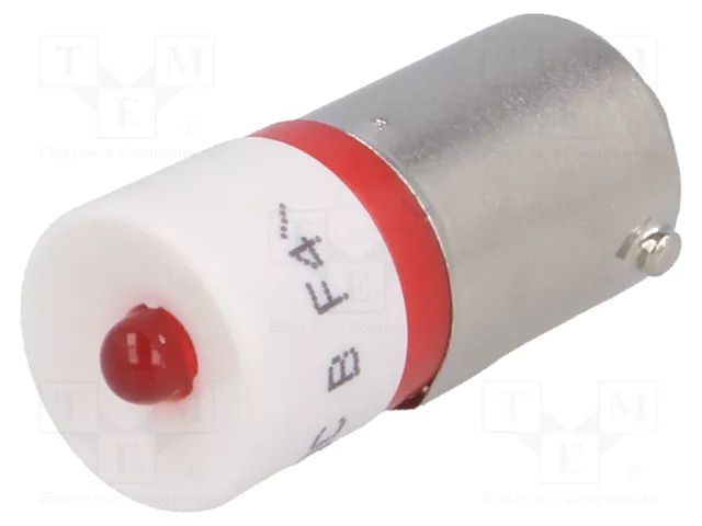 LED lamp; red; BA9S; 28VDC; 28VAC CML INNOVATIVE TECHNOLOGIES 18602450