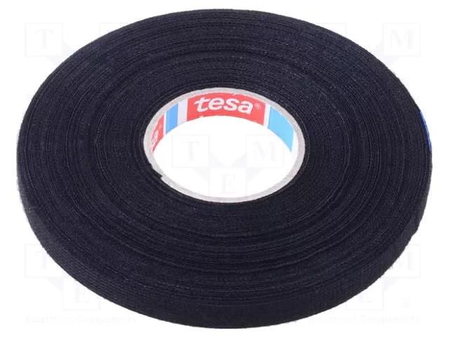Tape: textile; W: 9mm; L: 25m; Thk: 0.25mm; Automotive; caoutchouc TESA TESA-51618-09