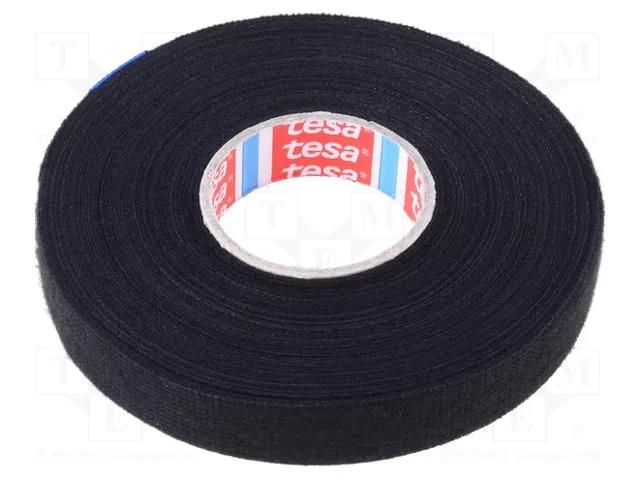 Tape: textile; W: 15mm; L: 25m; Thk: 0.25mm; Automotive; caoutchouc TESA TESA-51618-15