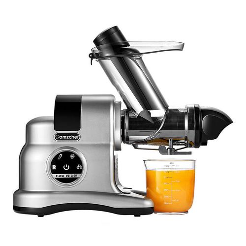 AMZCHEF ZM1517B-GA slow-running juicer (gray), AMZCHEF ZM1517B-GA