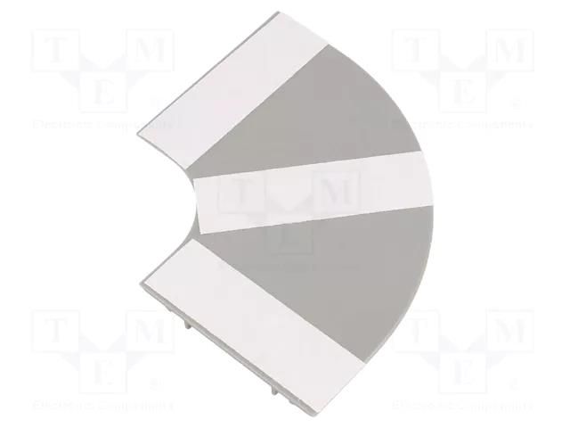 L-connector-base; grey; ABS; UL94HB KSS WIRING RBL-60
