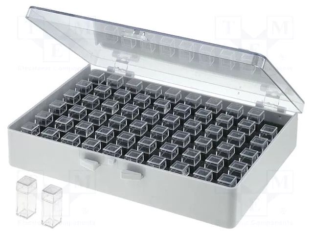 Set with containers; with boxes; Container size: 6x6x19mm LICEFA V11-3