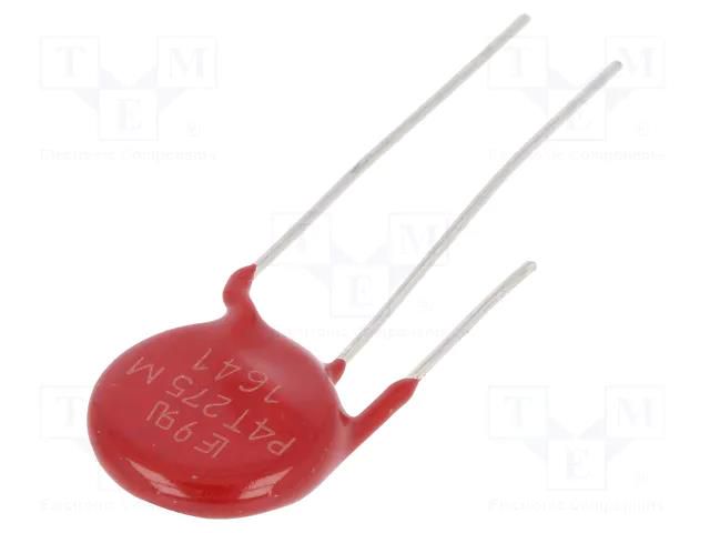 Varistor: metal-oxide; THT; 250VAC; 320VDC; 390V; 10kA; -55÷85°C LITTELFUSE TMOV20RP250M