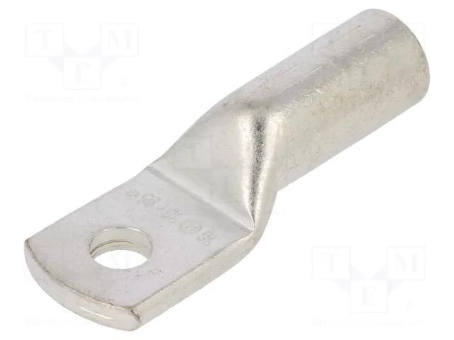 Tip: ring tube; M10; 95mm2; crimped; for cable; L: 65.5mm; copper WEIDMÜLLER KP-M10/-95