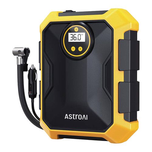 AstroAI CZK-3674 12V DC 100PSI Air Compressor (Yellow), AstroAI CZK-3674