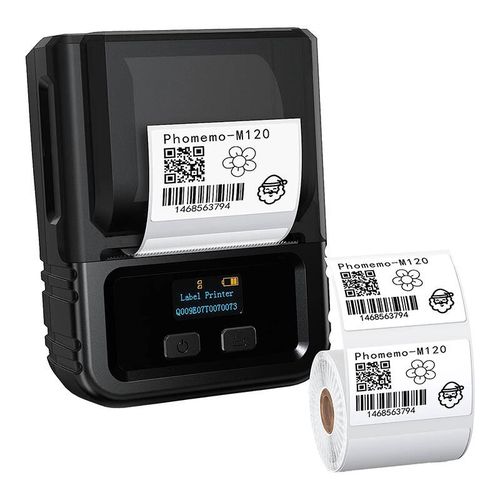 Phomemo M120 portable label printer (black), Phomemo M120-BK