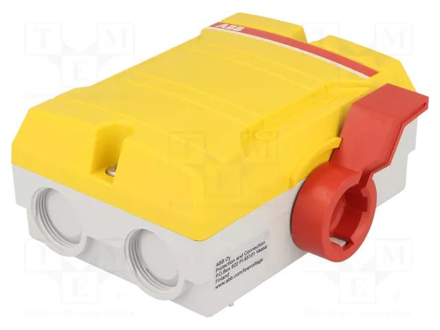 Safety switch-disconnector; Poles: 3; flush mounting; 16A; IP65 ABB BWS316YTPN