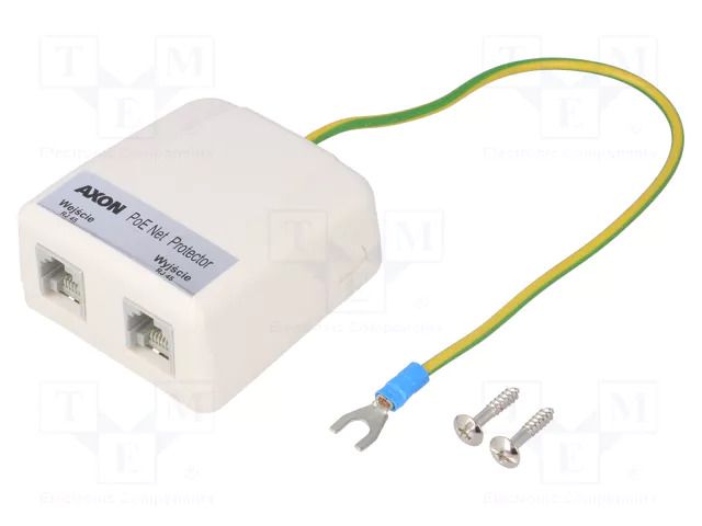 Arrester: for telecommunications networks; for wall mounting HSK DATA AXON-NET-POE