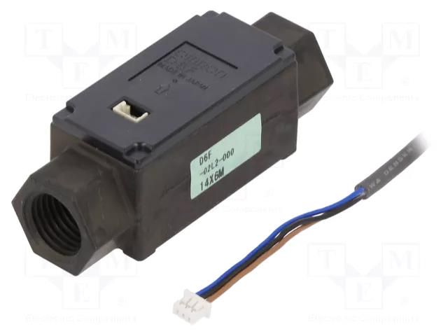 Sensor: gas flow; Usup: 10.8÷26.4VDC; 0÷2l/min; OUT: analogue OMRON Electronic Components D6F-02L2-000
