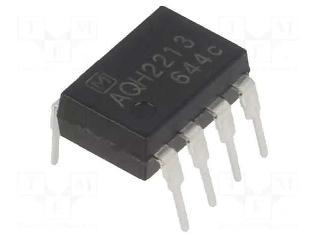 Relay: solid state; Ucntrl: 6VDC; Icntrl: 50mA; 900mA; max.600VAC PANASONIC AQH2213