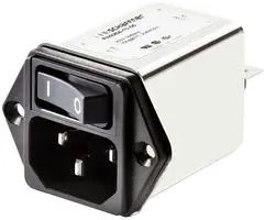 POWER ENTRY MODULE / FILTER, 4A, 373+A 811693-SF