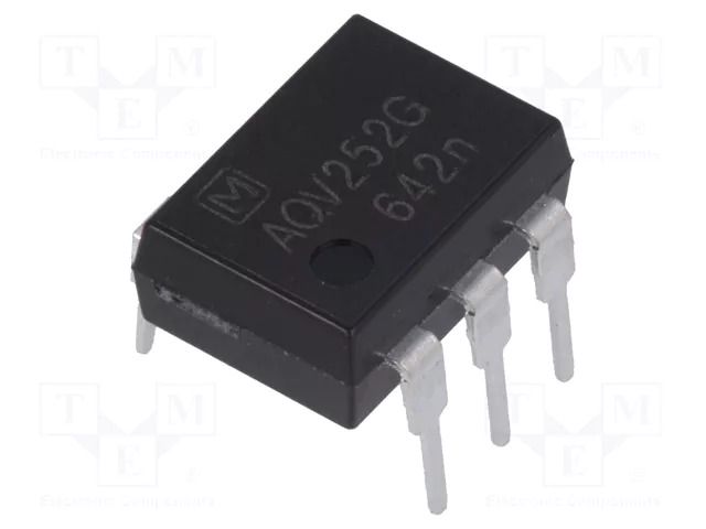 Relay: solid state; Icntrl max: 3mA; 2500mA; max.60VAC; max.60VDC PANASONIC AQV252G