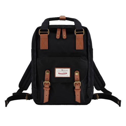 Himawari 188L black and brown 14'' laptop backpack, Himawari 188L-26