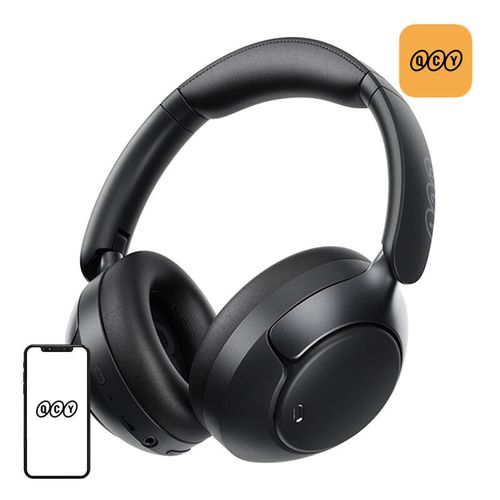 QCY H3 pro ANC wireless headphones (black), QCY H3 Pro black