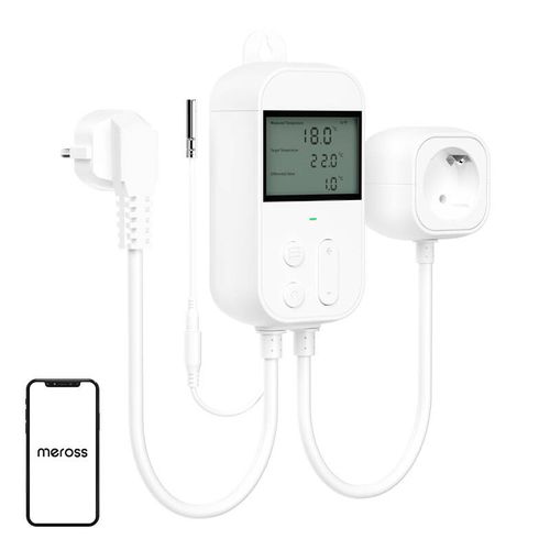 Socket thermostatic temperature controller Meross MTS960HK (HomeKit), Meross MTS960HK-EU