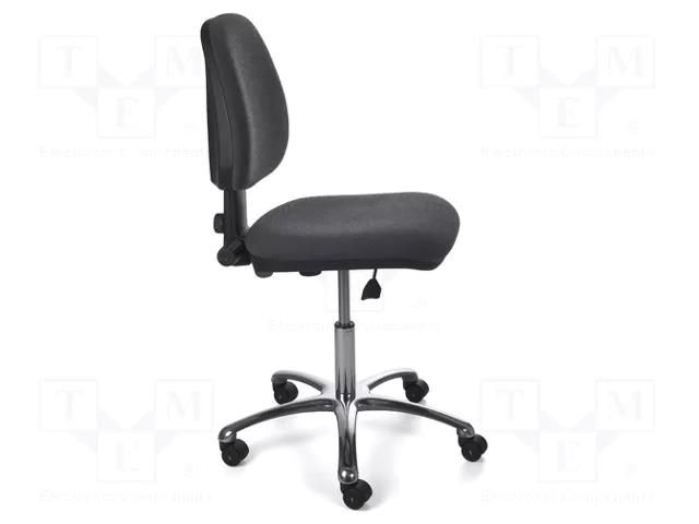 Chair; ESD; 420÷540mm; electrically conductive material ELME VERAX1R
