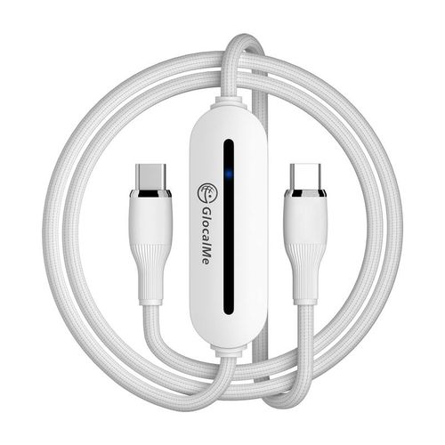 GlocalMe Unicord 4G/LTE Portable Wi-Fi Hotspot Cable Cloud SIM, GlocalMe Unicord white