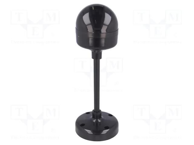 Signaller: sound; buzzer; 18÷32VDC; 99dB; SA-A1; IP54; Colour: black W2 SA-A1-CZ-P-125