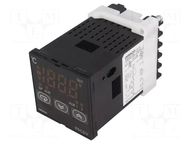 Module: regulator; temperature; SPST-NO; OUT 2: SPST-NO; on panel OMRON E5CSVR1TD-24VDC