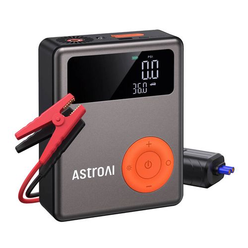 4 in 1 Jump starter + Tire inflator + Power bank AstroAI DK-MF139, AstroAI DK-MF139