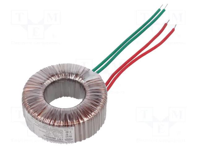 Transformer: toroidal; for halogen lamps; 50VA; 230VAC; 11.5V INDEL TSTH50W