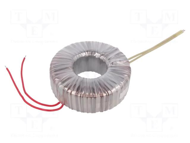 Transformer: toroidal; 300VA; 230VAC; 28V; 10.71A; Leads: cables INDEL TST300W/28V