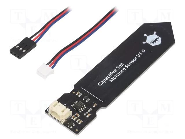 Sensor: humidity; for soil,capacitive; analog; 3.3÷5VDC; Gravity DFROBOT DF-SEN0193