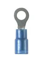 TERMINAL, RING TONGUE, 3/8", 14AWG, BLUE PN14-38R-M