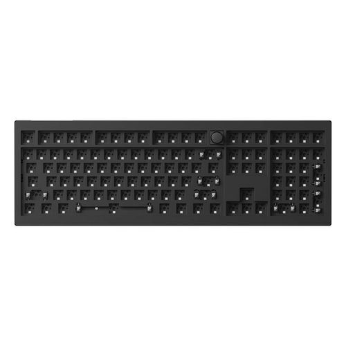 Keychron V6 Max QMK/VIA RGB Knob Barebone Switch Wireless Mechanical Keyboard (black), Keychron V6M-Z4