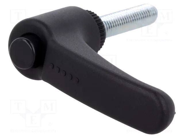Lever; adjustable; Thread len: 30mm; Lever length: 44mm; -30÷130°C ELESA+GANTER ERX.44P-M6X30-C1