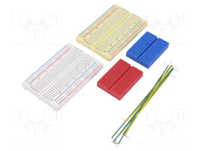 Board: universal; prototyping,solderless WISHER ENTERPRISE WBP-3417-R