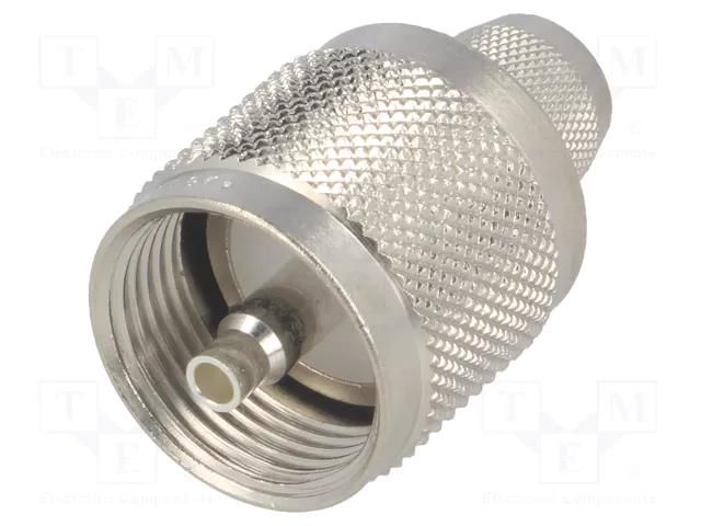 Connector: UHF (PL-259); plug; male; straight; RG214; crimped; 50Ω TELEGÄRTNER J01040A0010